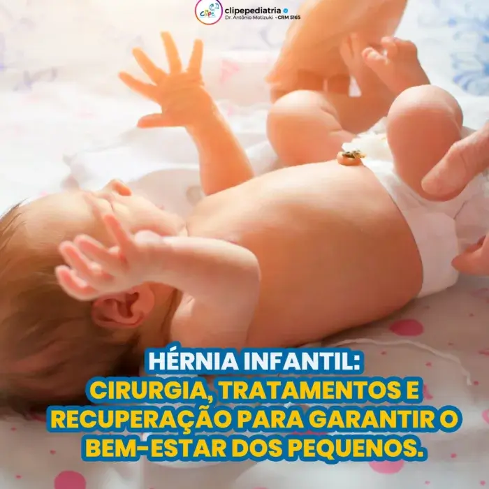 Hérnia em Crianças clipe pediatria