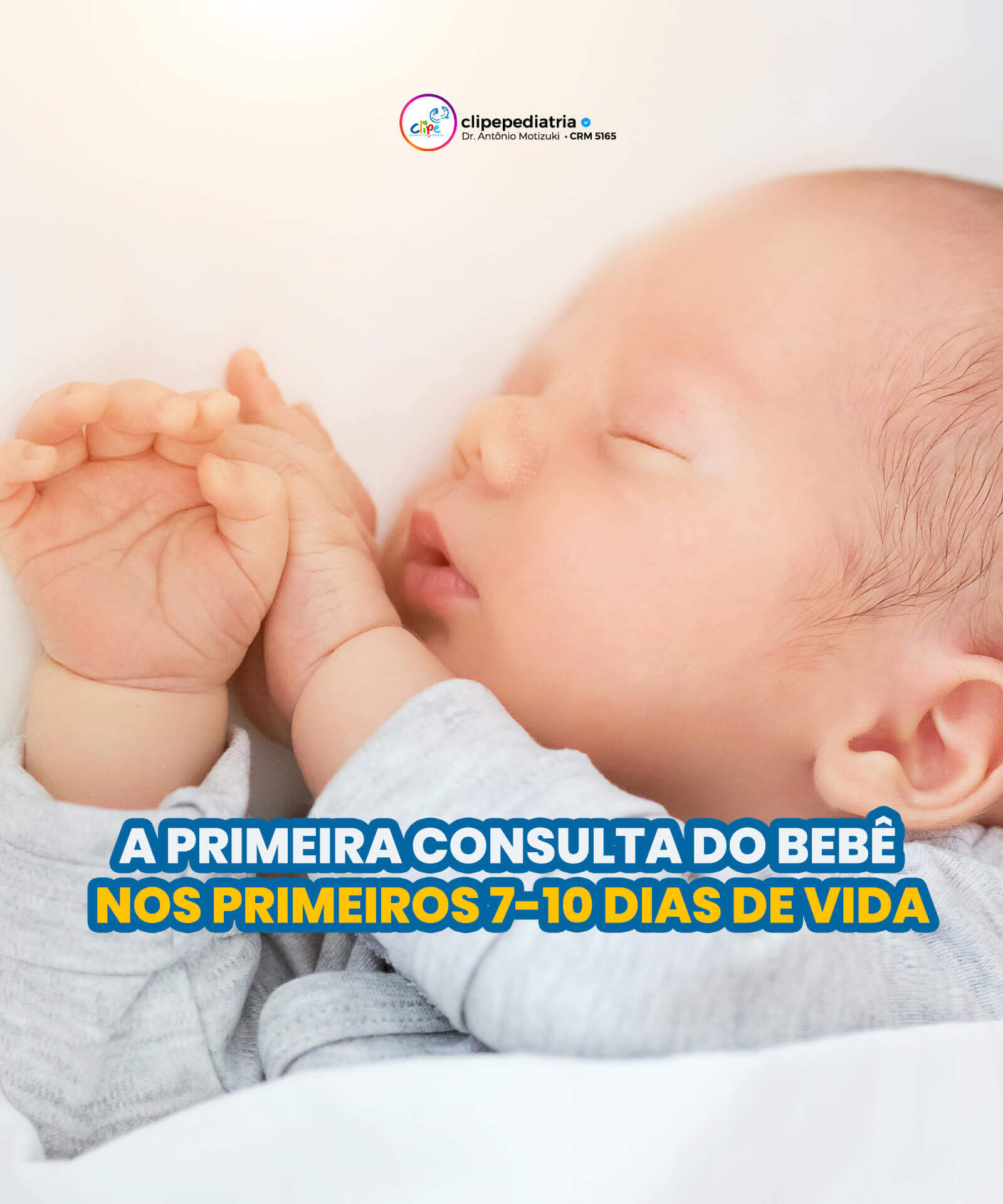 primeira consulta bebe